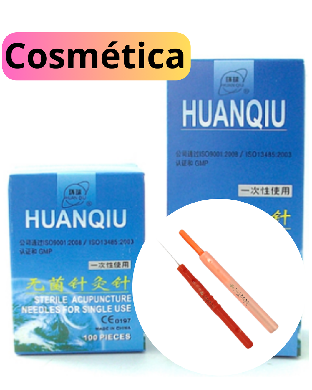 .Agujas 0.16 x 7 mm Cosmética