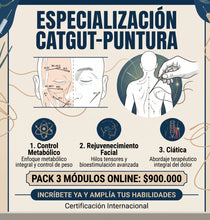 Cargar imagen en el visor de la galería, Cursos CATGUTpuntura - Presencial
