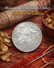 Cargar imagen en el visor de la galería, Monedas de la Suerte  Horóscopo Chino - Cabra
