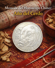 Cargar imagen en el visor de la galería, Monedas de la Suerte  Horóscopo Chino - Cerdo
