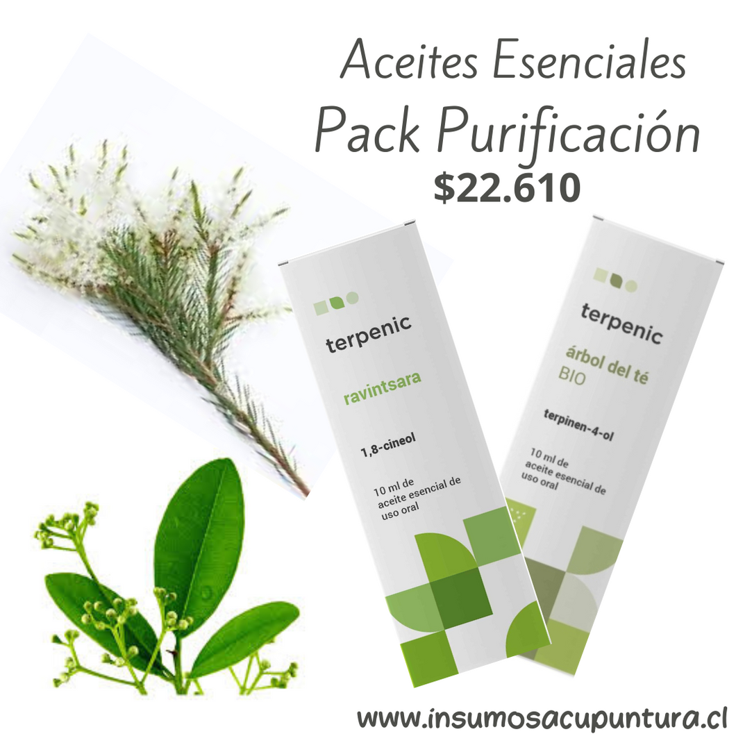 Pack Purificación - Oferta Aceites Esenciales