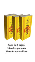 Cargar imagen en el visor de la galería, Pack de 3 cajas Moxa en puro Artemisa

