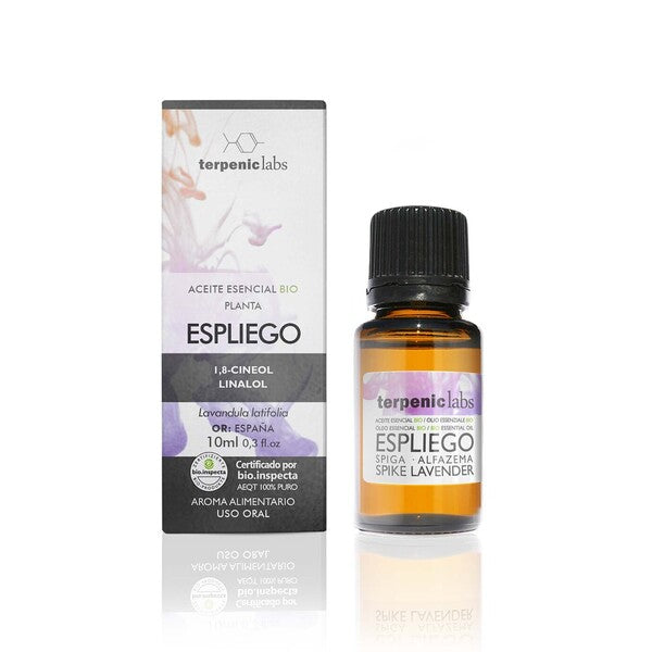 Aceite Esencial de Espliego (Lavanda Spica, Latifolia) Bio 10 ml