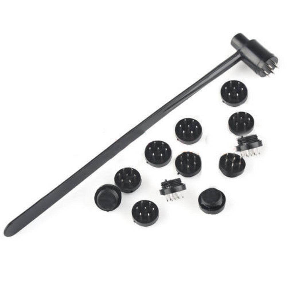 Martillo Flor de Ciruelo / Con 12 cabezas de repuestos