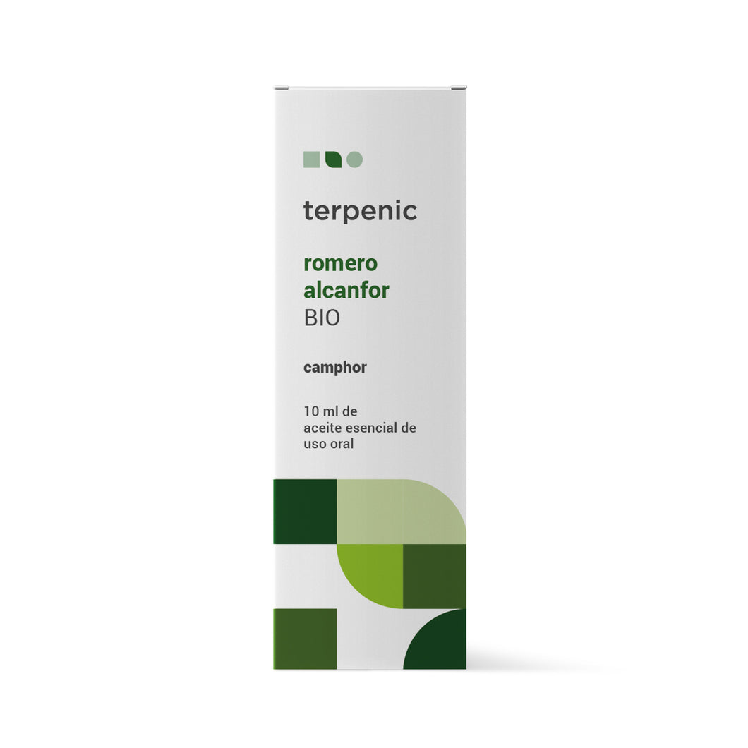 Aceite Esencial de Romero Alcanfor Bio 10 ml (Rosmarinus officinalis)